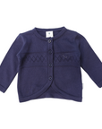 Knit Cardigan Navy