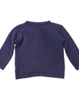 Knit Cardigan Navy