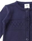 Knit Cardigan Navy