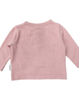 Organic Cardigan Pink