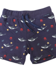 Under the Sea Cotton Short Navy