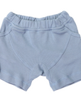 Blue Cotton Modal Short