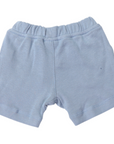 Blue Cotton Modal Short