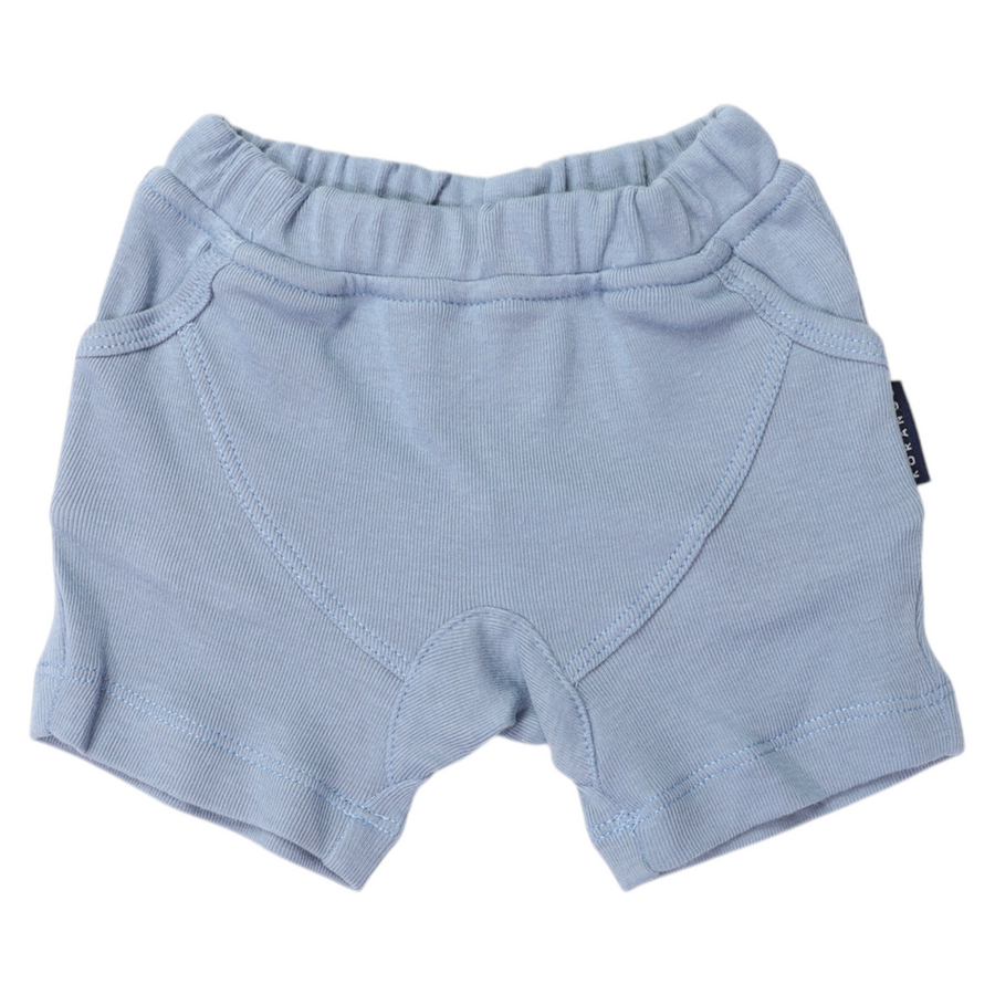 Blue Cotton Modal Short