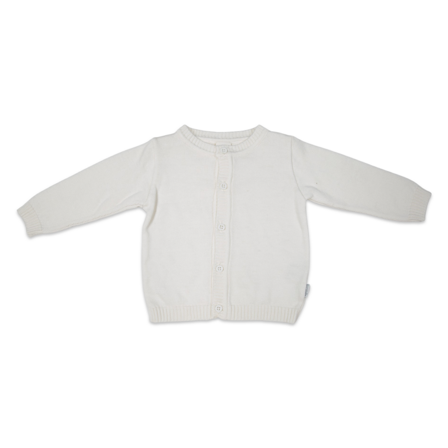 Wool Blend Cardigan White