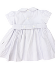 Classic Smocked Dress Blue