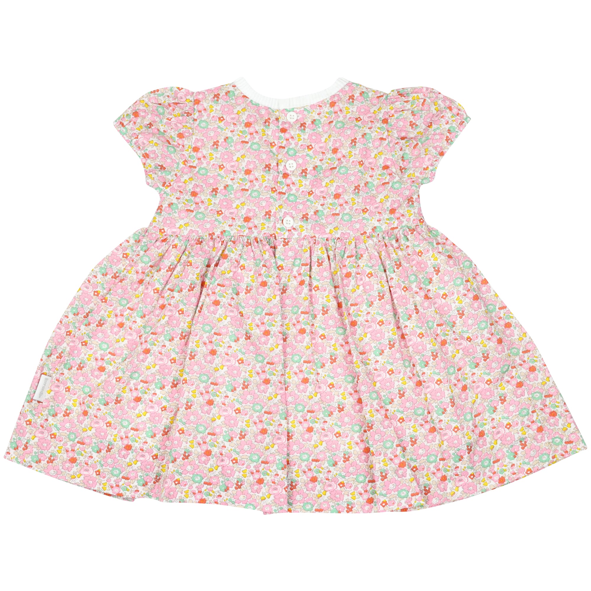 Classic Floral Smocked Dress
