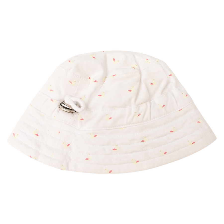 Swan Cotton Sunhat White