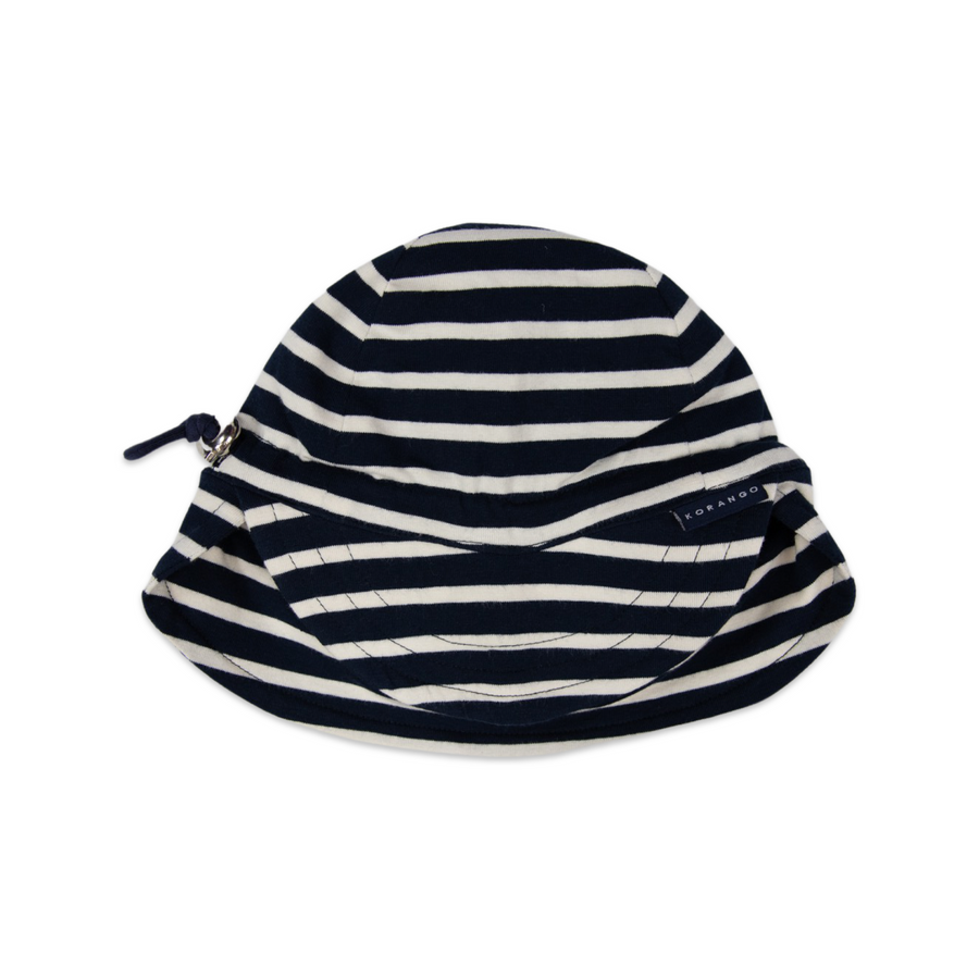 Striped Legionnaires Hat Navy