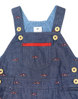 Race Car Printed Shortall Dark