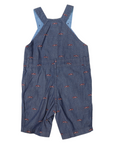 Race Car Printed Shortall Dark