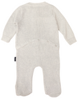 Plush Knit Romper Grey Marle