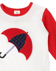 Singing in the Rain Top Red