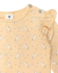 All Over Print Unicorn Top Ivory