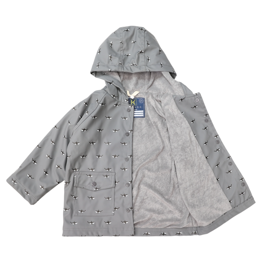 Orca Raincoat Charcoal