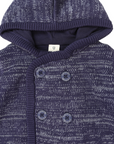 Knit Overcoat Navy