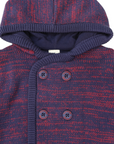 Knit Overcoat Red