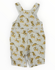 Tiger Print Cotton Overall Green