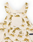 Tiger Print Cotton Overall Tapioca