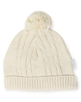 Cable Knit Beanie Beige