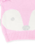 Little Fawn Knit Beanie Pink