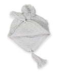 Textured Knit Beanie Grey