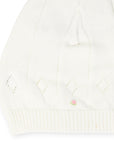 Knit Beanie with Hand Embroidery