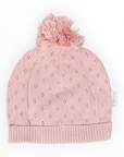 Organic Knit Beanie Pink
