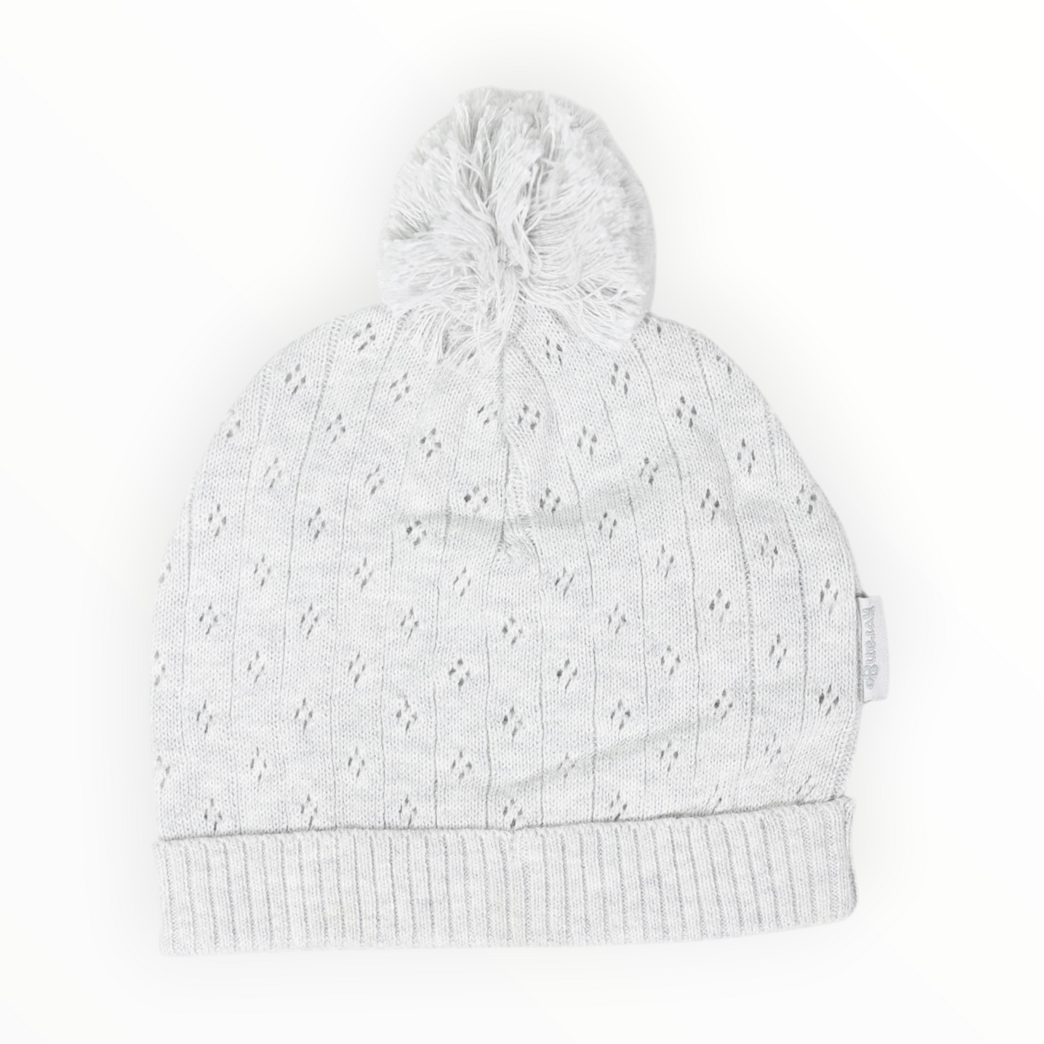Organic Knit Beanie Grey