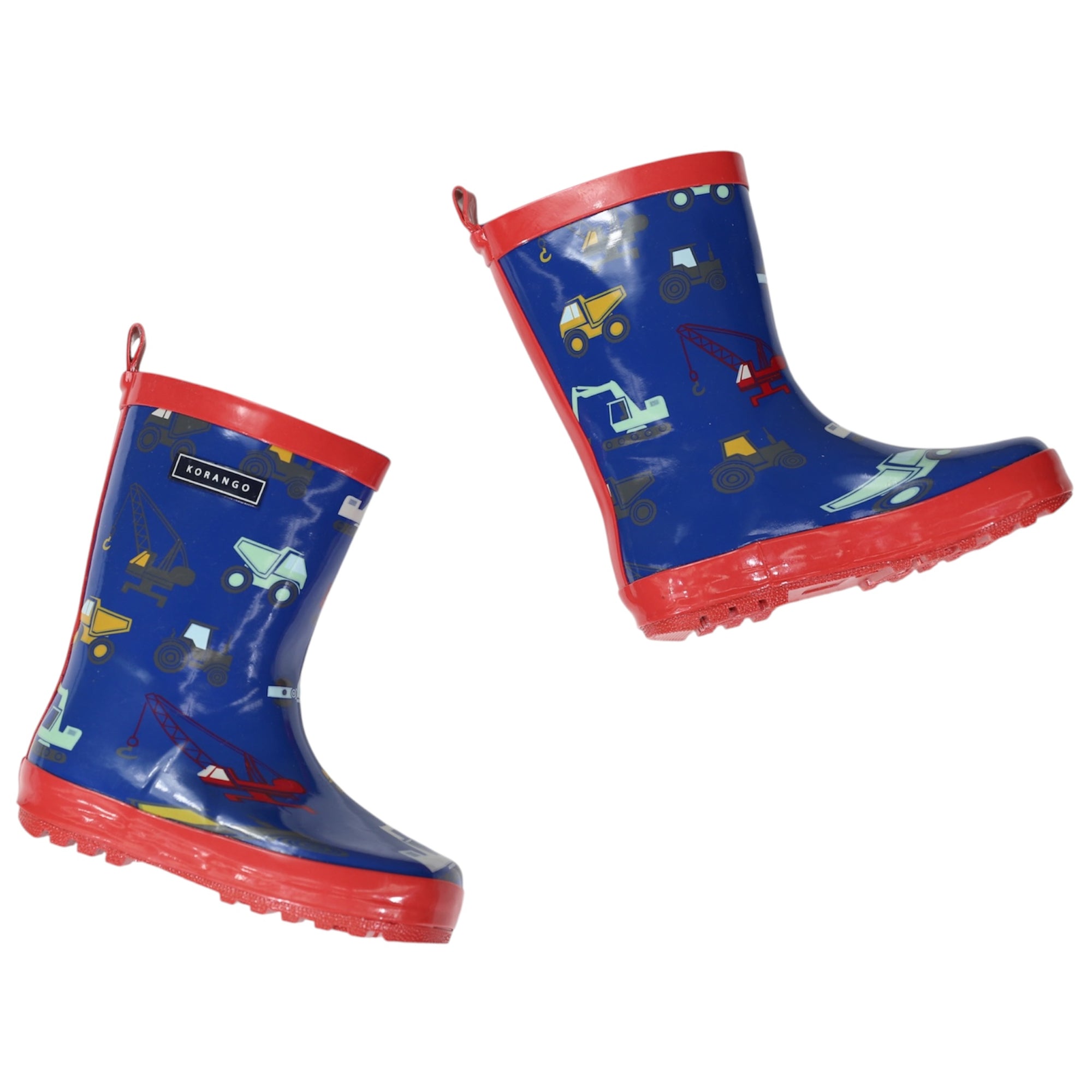 Construction Gumboot Navy Gloss