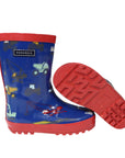 Construction Gumboot Navy Gloss