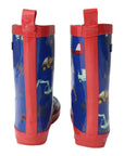 Construction Gumboot Navy Gloss
