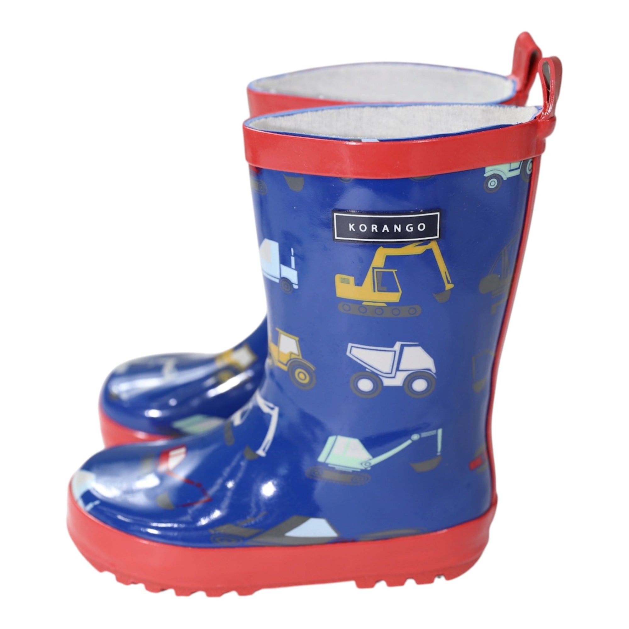 Construction Gumboot Navy Gloss