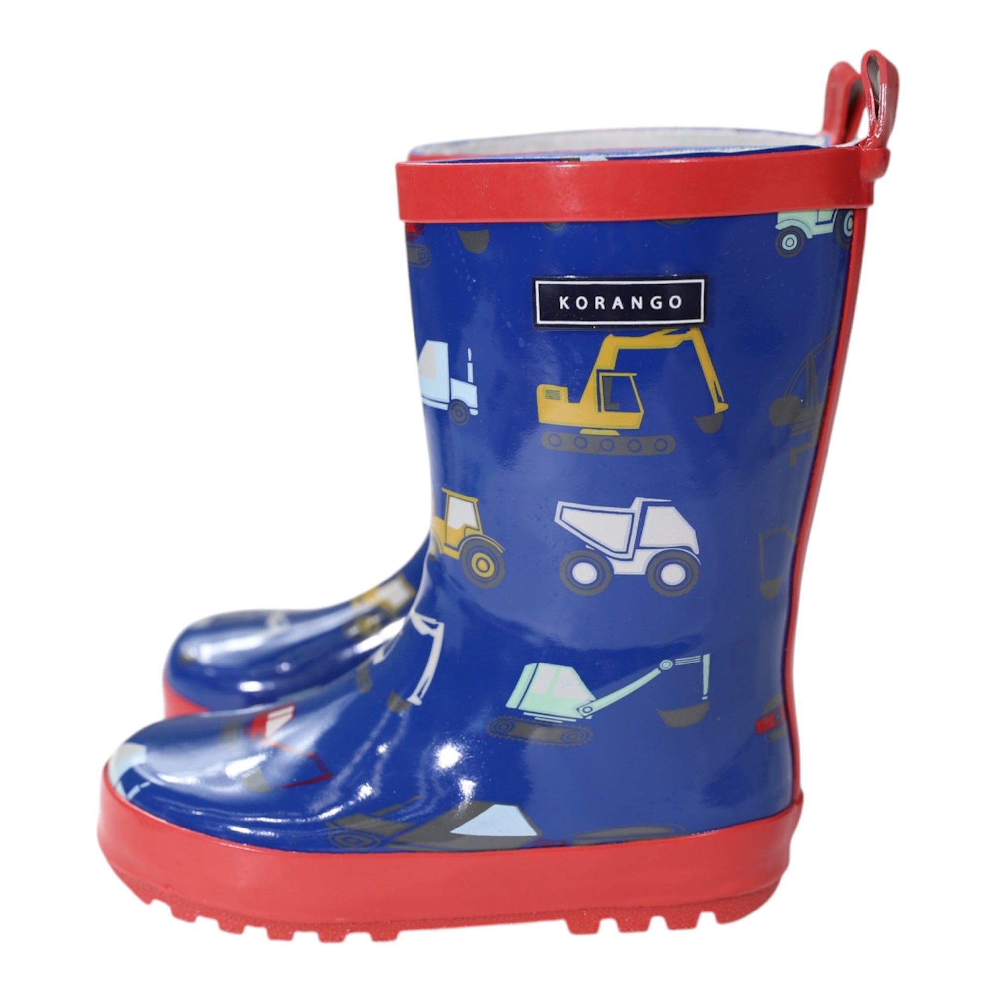 Construction Gumboot Navy Gloss
