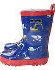Construction Gumboot Navy Gloss
