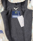 Bear Colour Change Sherpa Lined Zip Rain Suit Tapioca