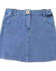 Denim Skirt Light Wash