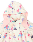 Dancing Unicorn Raincoat Cream