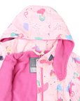 Dancing Unicorn Raincoat Pink