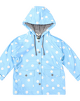 Colour Change Polkadot Raincoat Blue