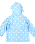 Colour Change Polkadot Raincoat Blue