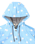 Colour Change Polkadot Raincoat Blue