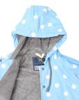 Colour Change Polkadot Raincoat Blue