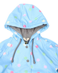 Colour Change Polkadot Raincoat Blue