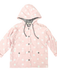 Colour Change Polkadot Raincoat Pink