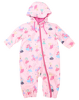 Dancing Unicorns Rain Suit Pink