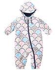 Arch Print Rain Suit Blue