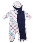 Arch Print Rain Suit Blue