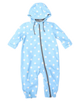 Colour Change Polkadot Rain Suit Blue