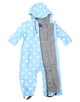 Colour Change Polkadot Rain Suit Blue